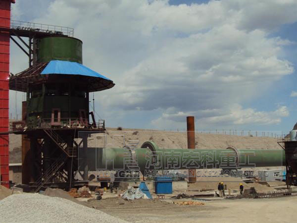 煅燒石灰所用設備—石灰回轉(zhuǎn)窯